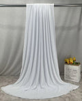 RY216 White Bamboo Jersey Ribbed Hijab Scarf – Soft Stretch Breathable Headscarf