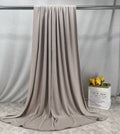 RY219 Stone Grey Cotton Ribbed Jersey Hijab Scarf – Soft Stretch Breathable Headscarf