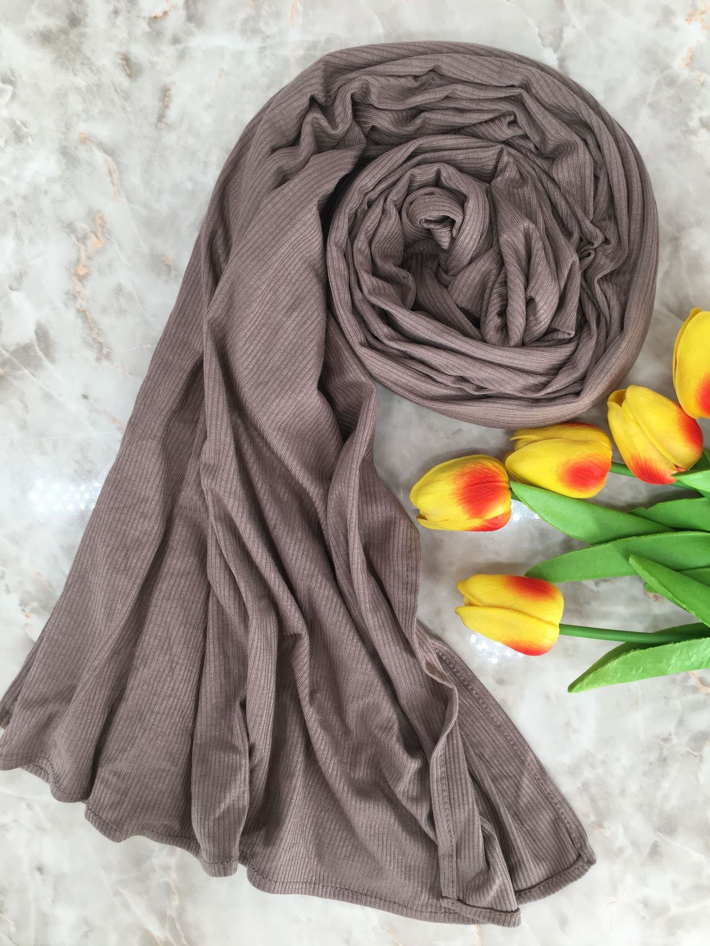 HJ08 Bamboo Hijab Cap - Soft Breathable Undercap with UV Protection