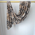[High-quality mercerized cotton printing] Printed ethnic style shawl Bohemian watercolor marble scarf（副本） - Raya
