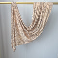 RY404 Taupe Bohemian Marble Print Mercerized Cotton Hijab – Lightweight Scarf - Raya