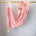 RY415 Blush Rose Marble Mercerized Cotton Jersey Hijab – Soft Stretch Scarf - Raya