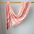 RY420 Peach Pink Marble Mercerized Cotton Jersey Hijab – Soft Stretch Scarf - Raya